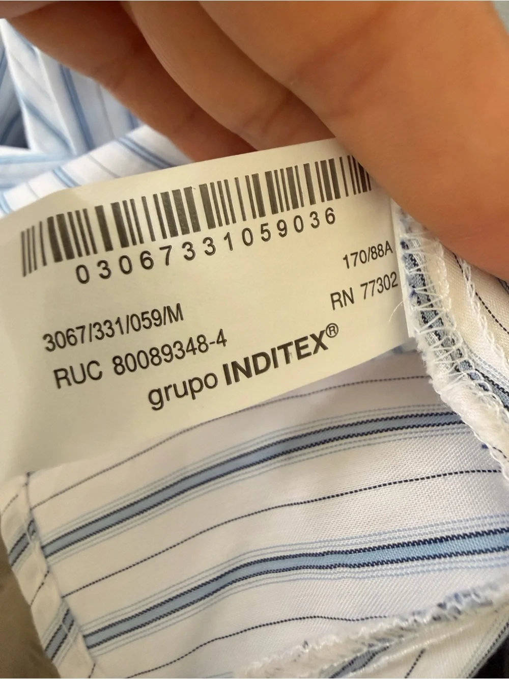Zara crisp shirt